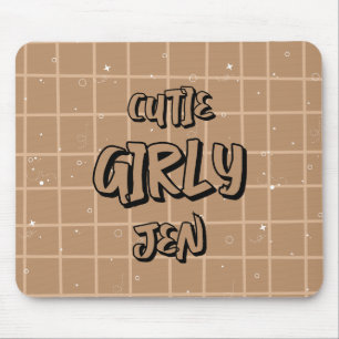 Mousepad Xadrez Brown Fofinha