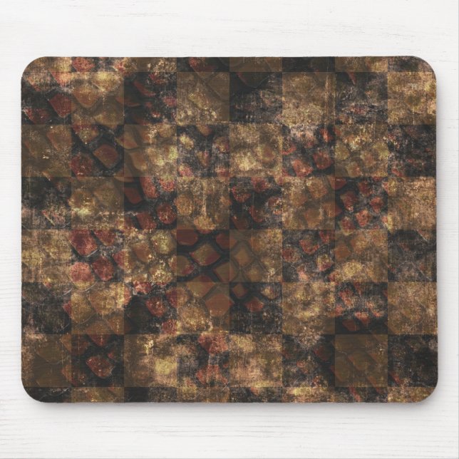 Mousepad Xadrez cobra mistério  (Frente)