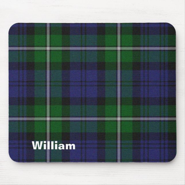 Mousepad Xadrez de Tartan para Forbes Personalizadas e Boni (Frente)