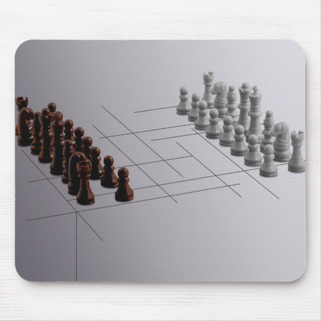 Mousepad Xadrez do desenhista (Frente)
