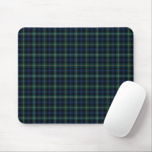 Mousepad Xadrez dos azuis marinhos do Tartan do clã de