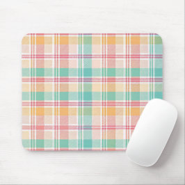 Mousepad Xadrez Escocês Multicolorido