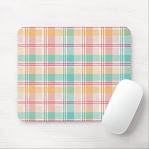 Mousepad Xadrez Escocês Multicolorido