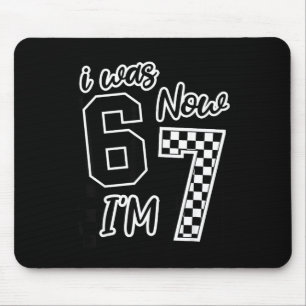 Mousepad Xadrez Eu Tinha 6 Agora Tenho 7 Aniversário Sete A