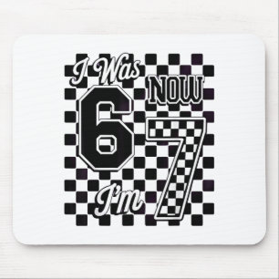 Mousepad Xadrez Eu Tinha 6 Anos Agora Tenho 7 Aniversário S
