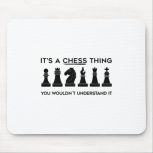 Mousepad Xadrez Gift   Chess Player Chessboard Chess Club