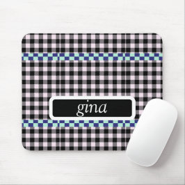 Mousepad Xadrez Gingham Personalizado