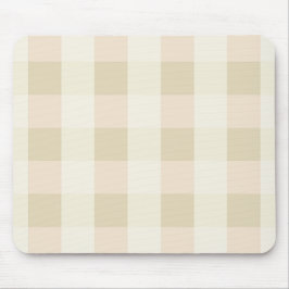 Mousepad Xadrez | Rosa e Creme