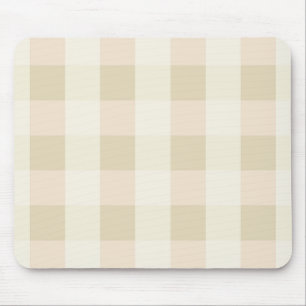 Mousepad Xadrez Rosa e Creme