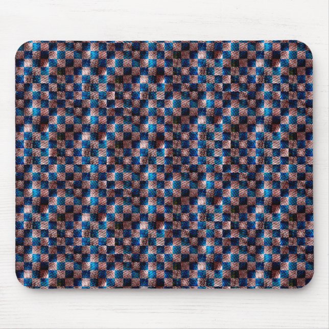 Mousepad Xadrez russo em forma de arranhões cruzados (Frente)