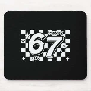 Mousepad Xadrez Seis Sete 6 7 Meme Gíria Geração Alpha