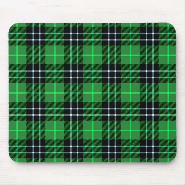 Mousepad Xadrez Verde Irlandesa (Frente)