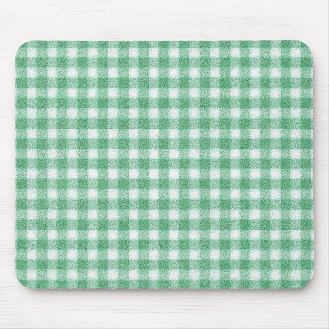 Mousepad Xadrez Verde Menta Infantil  (Frente)