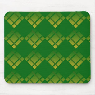 Mousepad xadrez verdes