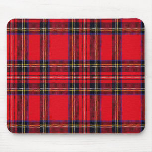 Mousepad Xadrez vermelha de Stewart tartan