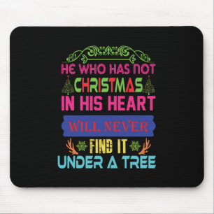 Mousepad Xmas Deu A Quem Não Tem Natal