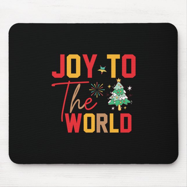 Mousepad Xmas Oferece Alegria Ao Mundo (Frente)