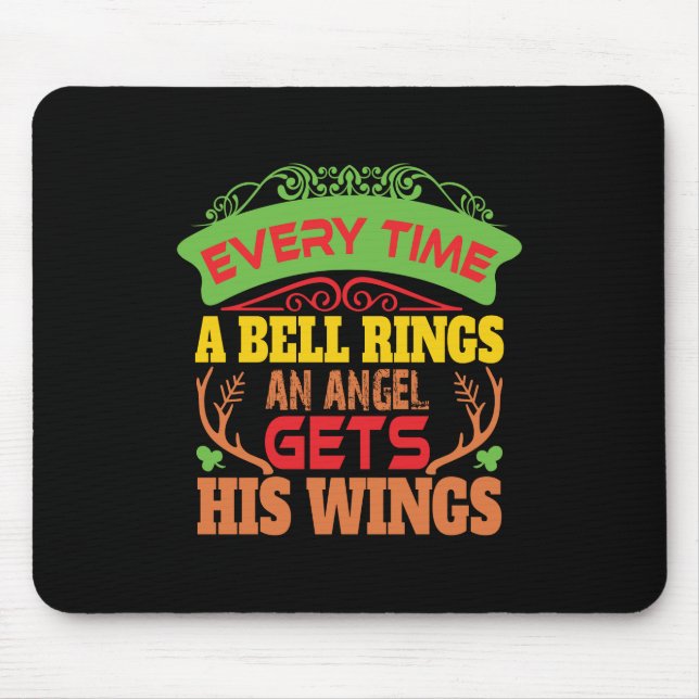 Mousepad Xmas Oferece Sempre Um Toque De Celular (Frente)