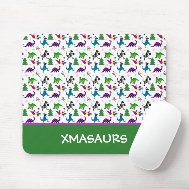 Mousepad Xmasauros (Com mouse)