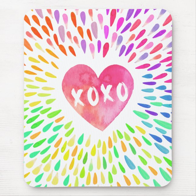 Mousepad XoXo Heart (Frente)