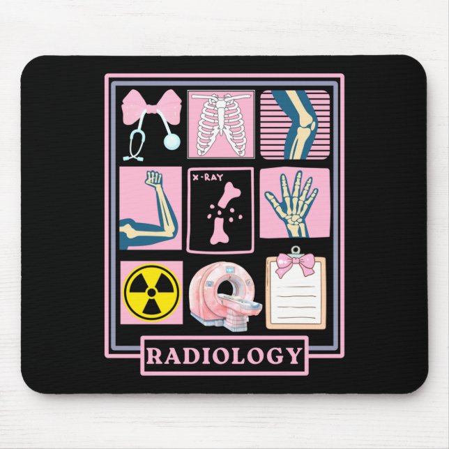 Mousepad Xray Rad Tech Radiology Healthcare Appreciation Te (Frente)