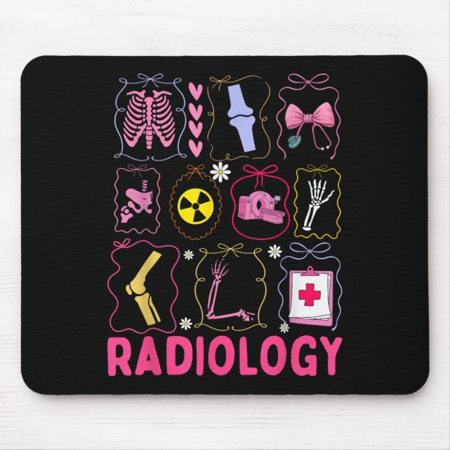 Mousepad Xray Rad Tech Radiology Healthcare Apreciation Te (Frente)