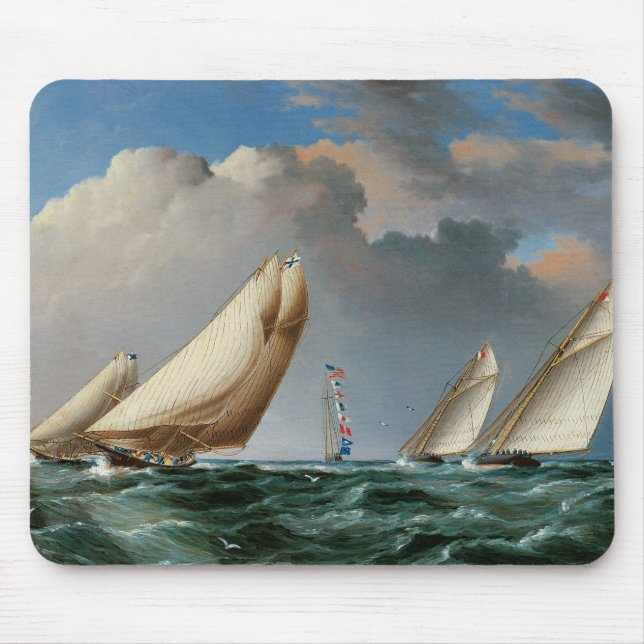 Mousepad Yachts Arredondando a Marca (Frente)