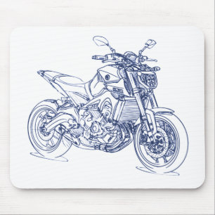 Mousepad Yam MT09 FZ09 2014