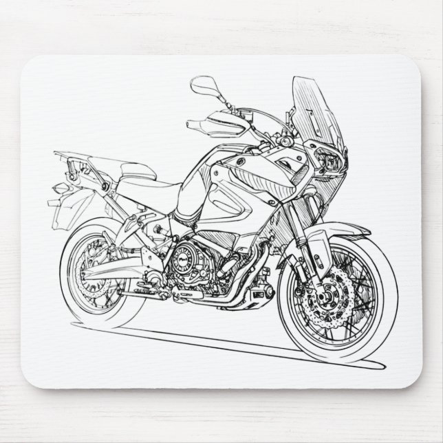 Mousepad Yam Tenere super 2012 (Frente)
