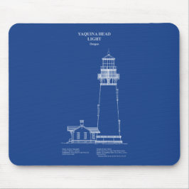 Mousepad Yaquina Head Lighthouse - Oregon - AD