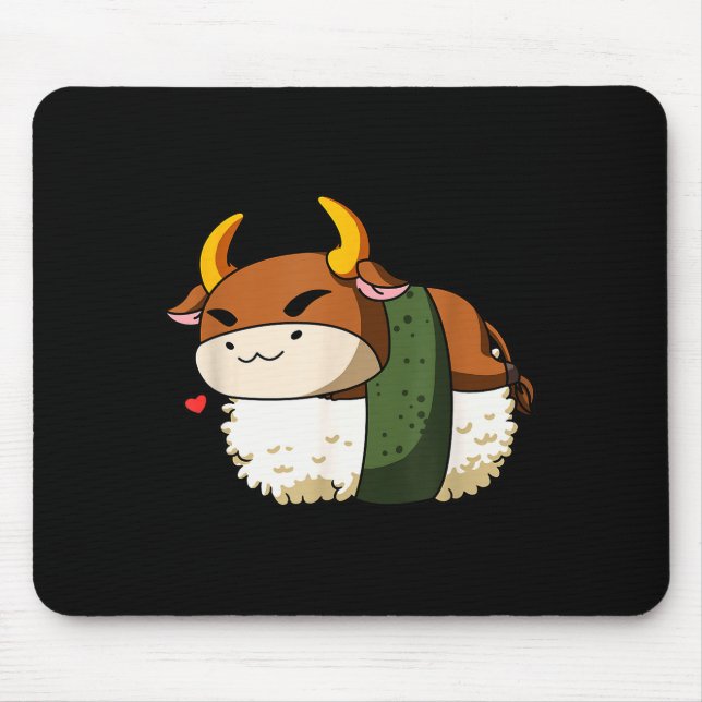 Mousepad Year Of The Ox Zodiac Chinese New Year Japanese Su (Frente)