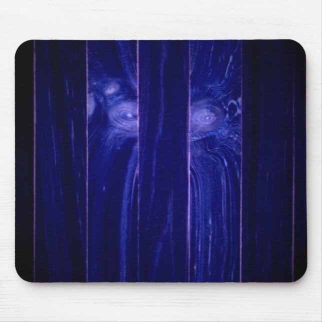 Mousepad Yeti Face em Wooden Crate (Frente)