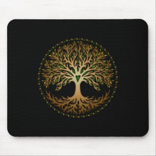 Mousepad Yggdrasil, Celta, Árvore, Vida, Norse, Mitologia,
