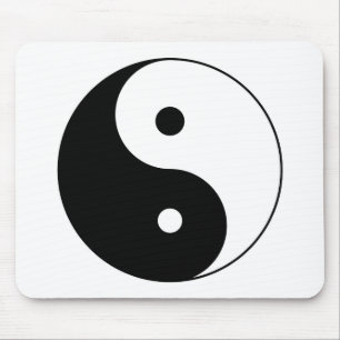 Mousepad yin yang