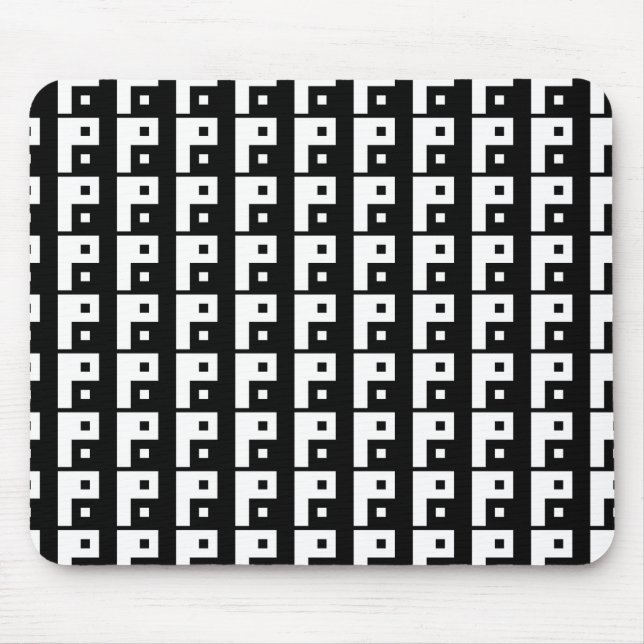 Mousepad Yin Yang ao quadrado (Frente)