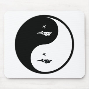 Mousepad Yin Yang Skydiving