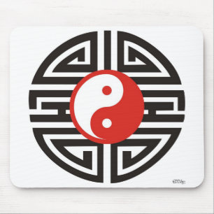 Mousepad Yin Yang Tattoo