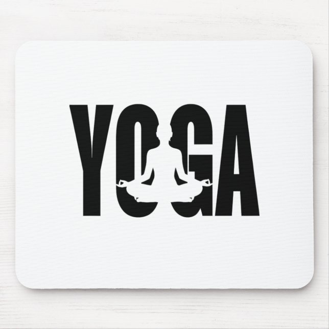 Mousepad Yoga. (Frente)