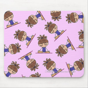 Mousepad Yoga Girl