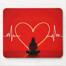 Yoga Pose Com Linhas De Pulso