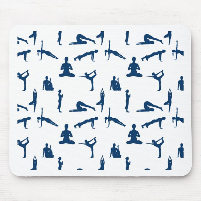 Mousepad Yoga Poses (Frente)