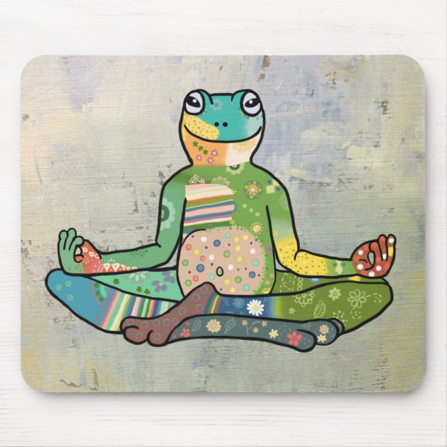 Mousepad yogafrosch (Frente)