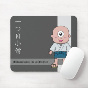 Mousepad Yokai Hitotsume-kozo (miúdo com um só olho)