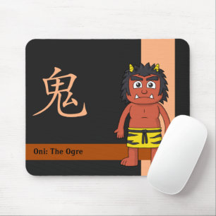 Mousepad Yokai Oni (ogre)