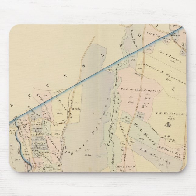 Mousepad Yonkers, enfermaria 3-4, Nova York (Frente)