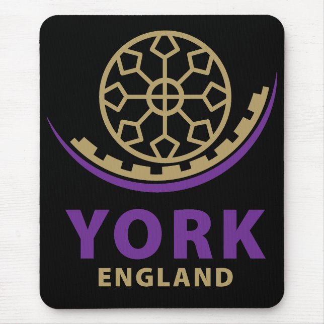 Mousepad York England United Kingdom (Frente)