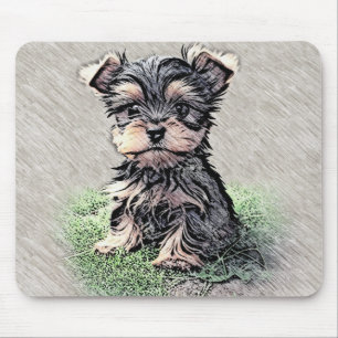 Mousepad Yorkie, pãozinho, animal de estimação