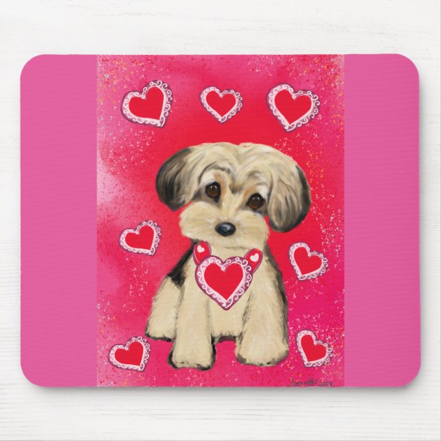 MOUSEPAD YORKIE POO (Frente)