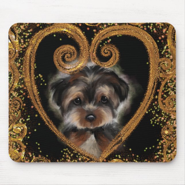 Mousepad Yorkie Poo (Frente)