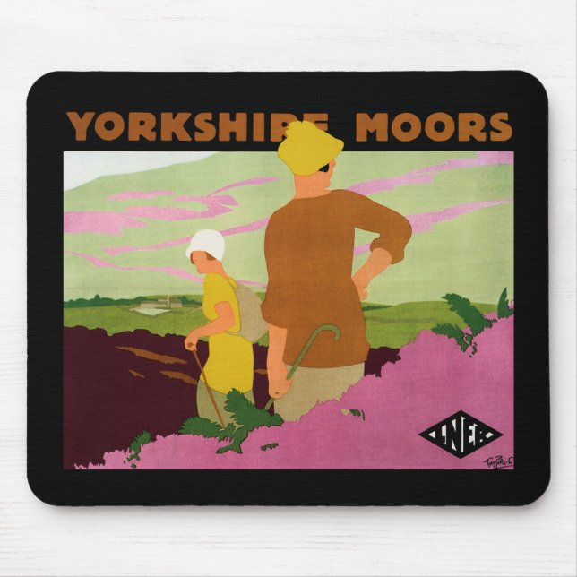 Mousepad Yorkshire Moors (Frente)
